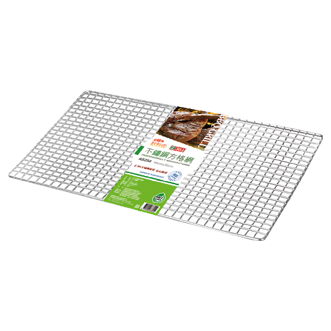 點秋香 3048 安全衛生耐用 SGS檢驗通過 無重金屬溶出 正304不鏽鋼 烤肉必備烤網, 1個, 48cmx30cm