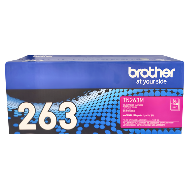 brother 兄弟牌 正品碳粉匣 TN-263, 1個, 紅色