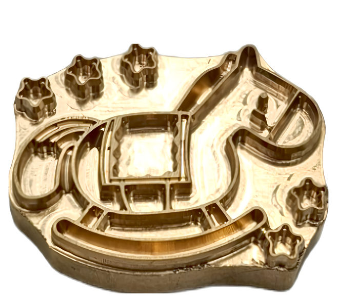 Betty's 焙蒂絲 烙印模, 搖搖馬 金色, 1個