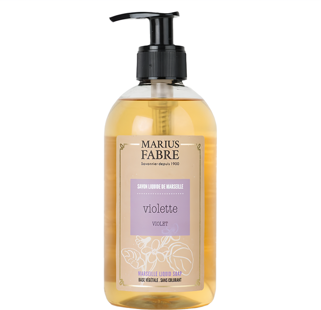 MARIUS FABRE 法鉑馬賽肥皂 香氛液體皂 紫羅蘭, 400ml, 1瓶