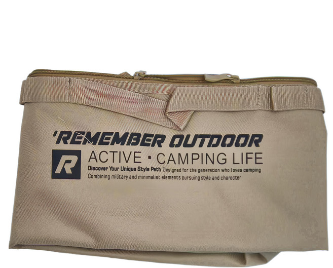 LOHACAMP 樂活不露 營柱戰術收納包 (XL號), 沙色, 1個