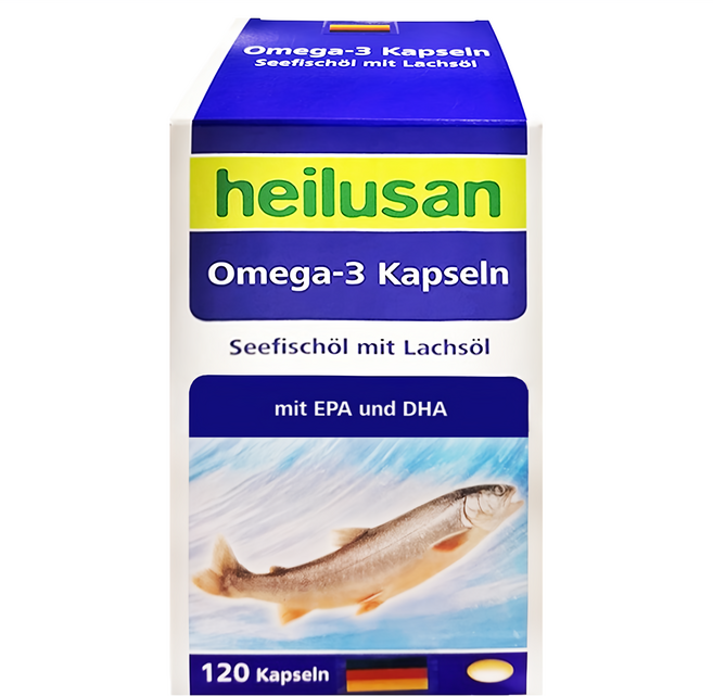 heilusan 好立善 純淨深海鮭魚油, 120顆, 700mg, 1罐