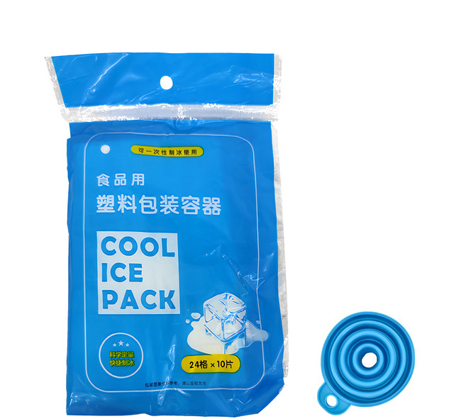 ROYALLIN 蘿林嚴選 一次性製冰袋 50入, 1組, 藍色