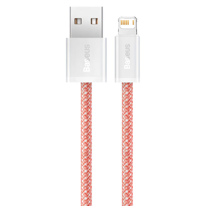 Baseus 倍思靈動系列 TC-IP快充數據線 20W, 1m, 橙色, 1條