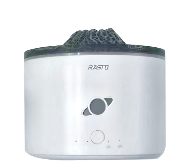 RASTO FH1 霧感水漾定時香氛超音波水氧機 150ml, 白色