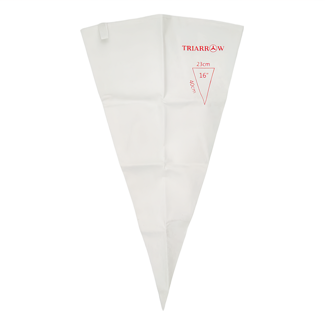 TRIARROW 三箭牌 16"防滑加強擠花袋, 白色, 擠花袋, 1個