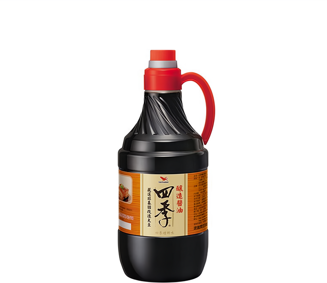 統一 四季 釀造醬油, 1.6L, 1瓶