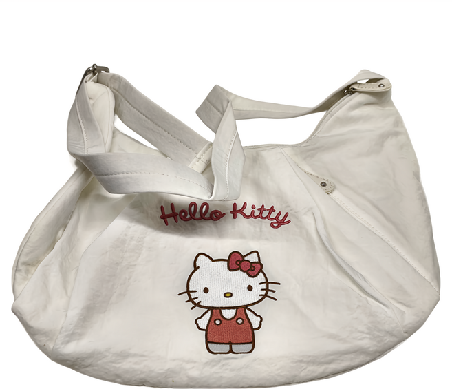 pigi Sanrio 三麗鷗 刺繡肩背包, 凱蒂