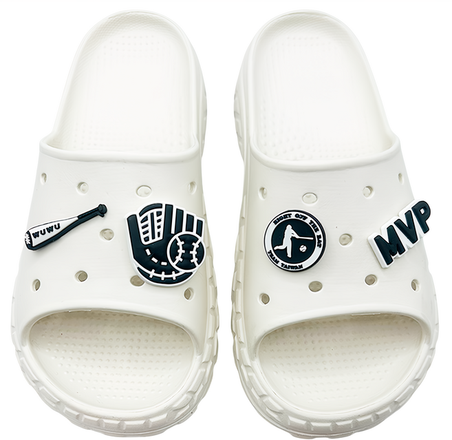 WUWU TEAM UP 室外拖 MA102, 260mm, 白色