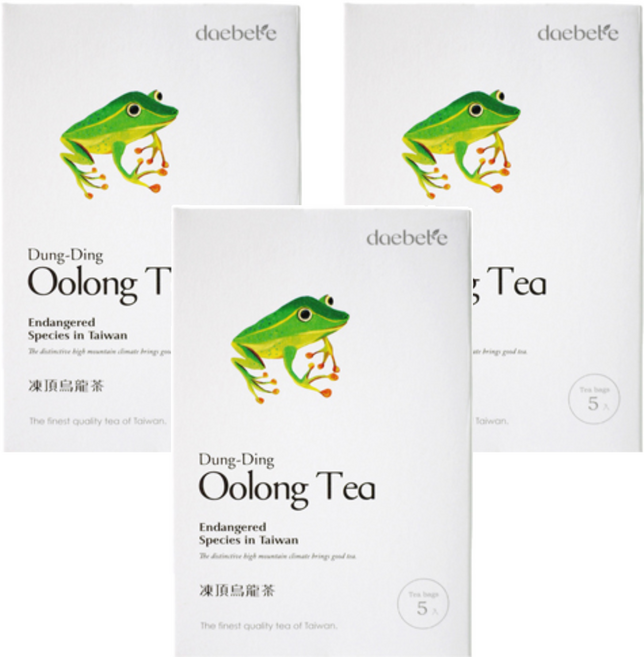 daebete 茶米茶 寶島生態 凍頂烏龍茶, 7g, 5包, 3盒