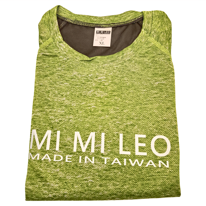 MI MI LEO 台灣製 中性款竹炭科技機能薄長袖運動休閒服 MI MI LEO款