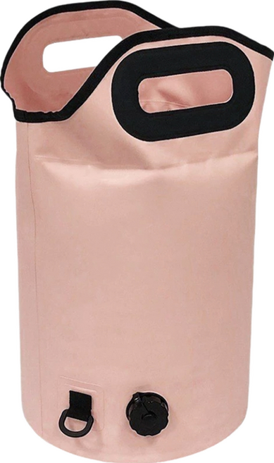 apex Innovation 便攜式折疊足浴泡腳桶 排水閥款 520g, 果粉色, 1個