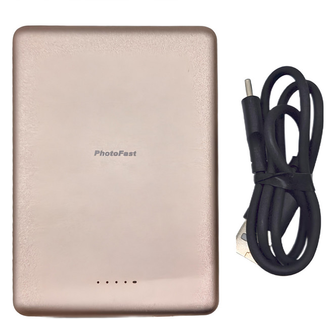 PhotoFast 銀箭資訊 Mag Slim 磁吸無線行動電源 10000mAh, MAGSLIM10000, 香檳金