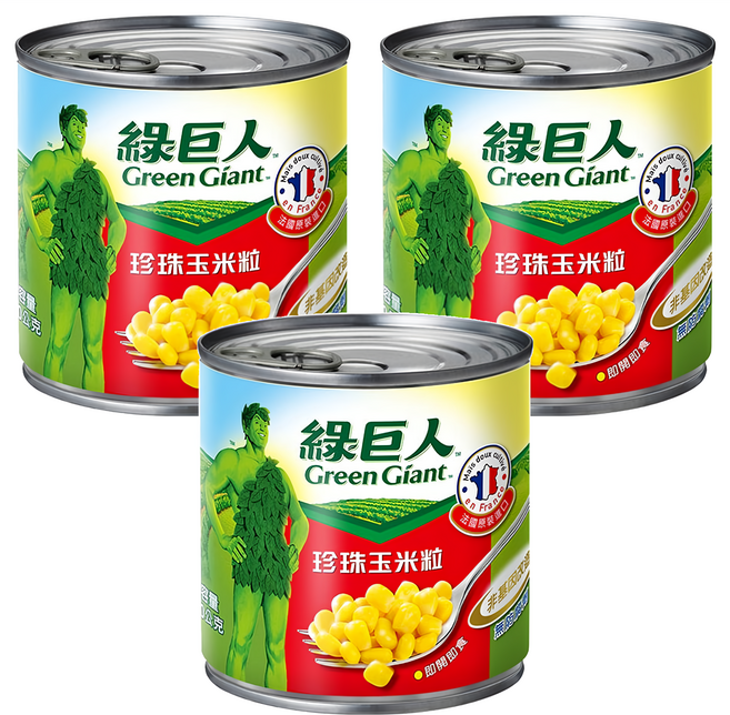 Green Giant 綠巨人 珍珠玉米粒, 198g, 3罐