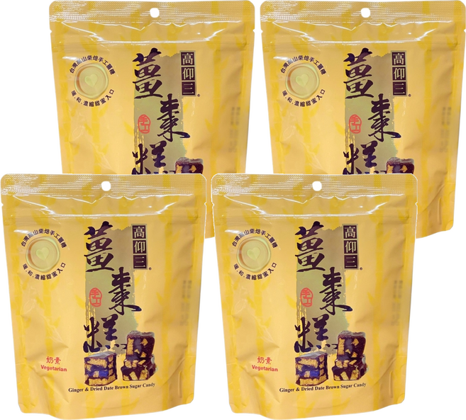 高仰三 薑棗糕, 75g, 4袋