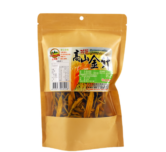 WON LAI WON 旺來旺 高山金針, 50g, 1包