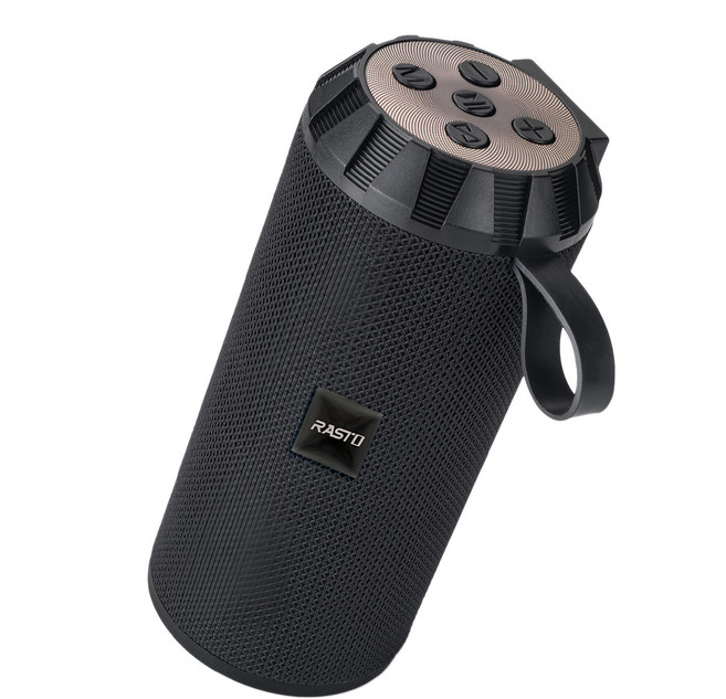 RASTO 渾厚音域美聲藍牙喇叭, RD5, 黑色