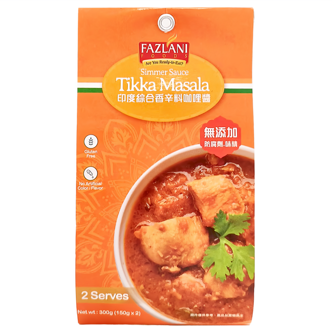 FAZLANI 印度綜合香料醬 2包, 300g, 1盒