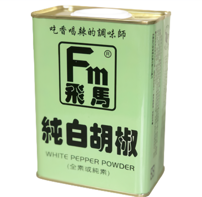 飛馬 100%純白胡椒 金罐, 400g, 1罐