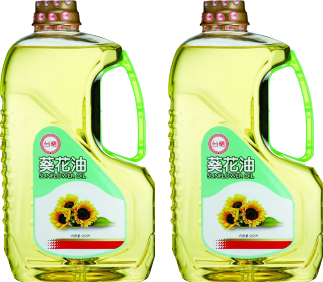台糖 100％葵花油, 2L, 2瓶
