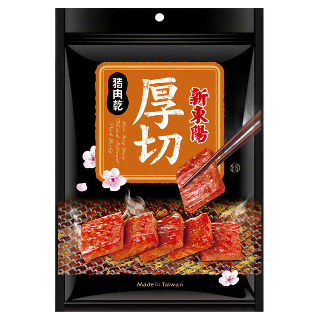 新東陽 厚切豬肉乾, 200g, 1包