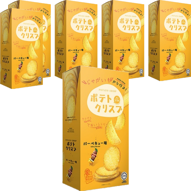 Win2 日本版 馬鈴薯脆餅 燒烤味, 160g, 6盒