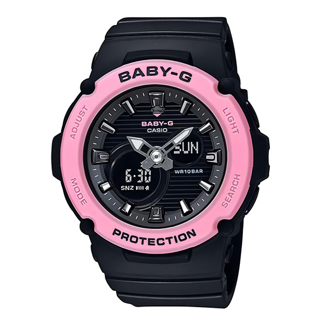 CASIO 卡西歐 BABY-G 手錶 世界時間 防水100米 五組鬧鈴