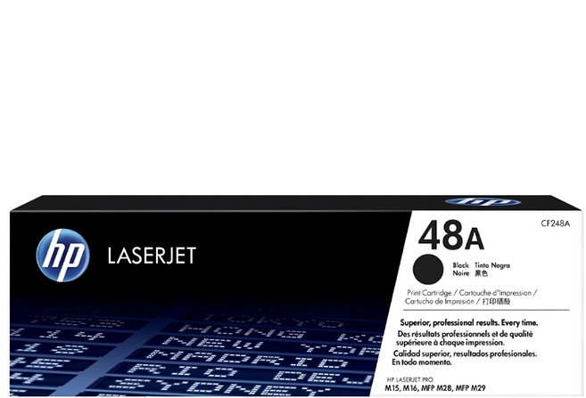 hp 惠普 48A 原廠碳粉匣 CF248A 適用 HP LaserJet Pro M15w M28w, 黑色, 1個
