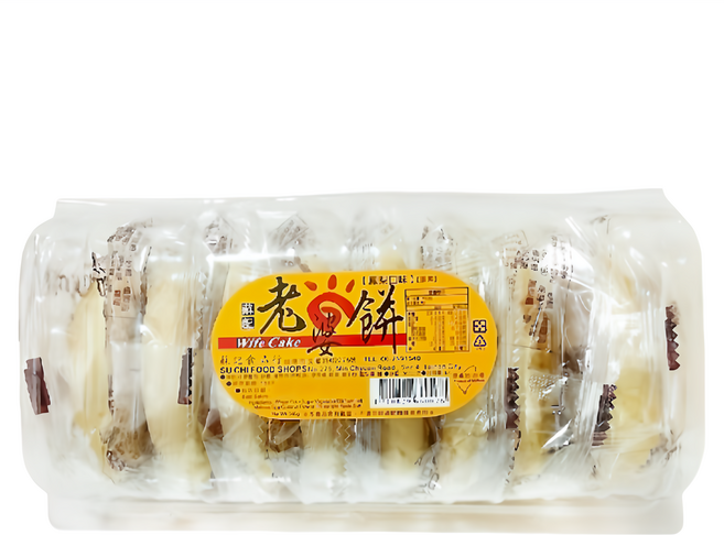 蘇記 老婆餅 鳳梨口味 8入, 360g, 1盒