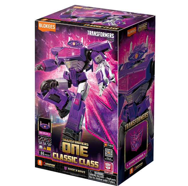 BLOKEES 布魯可 變形金剛 TF One 震盪波, 多色, 1盒