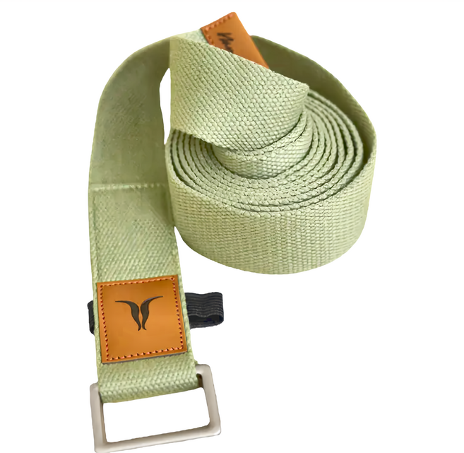 台灣 NAMASTE Yoga Strap 瑜珈繩, 薄荷綠, 1條