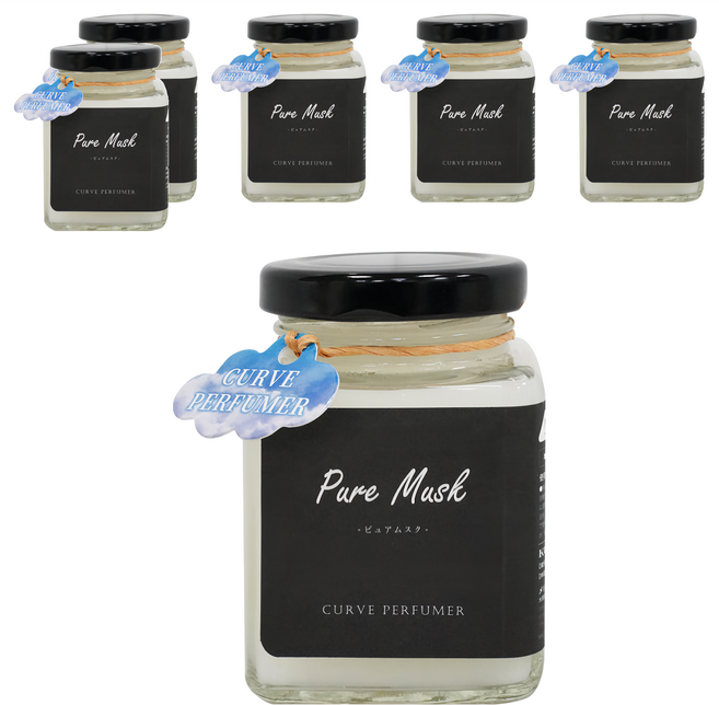 KURI 香膏 清新麝香 Set 6罐, 600g, 1組