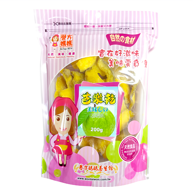 譽方媽媽 芭樂乾, 200g, 1包