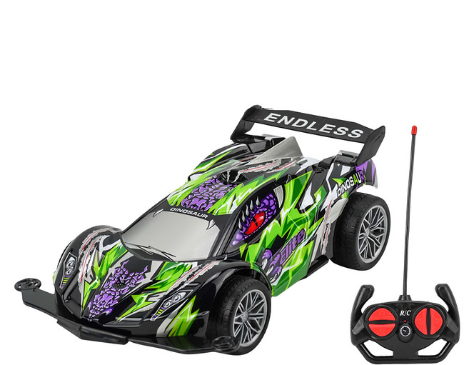 xy TOYS 1:16 競速F1賽車無線遙控賽車 + 遙控器 AJ201, 1組, 綠色