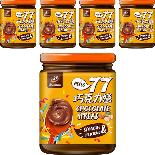 77 巧克力醬, 250g, 5罐