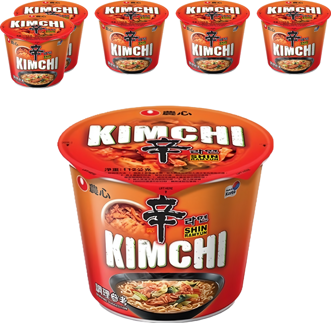 NONGSHIM 農心 辛辣白菜風味 112g, 6入