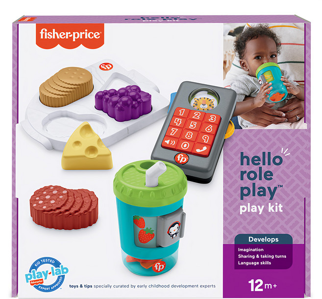 fisher-price 費雪 角色扮演套裝, 多色, 1盒