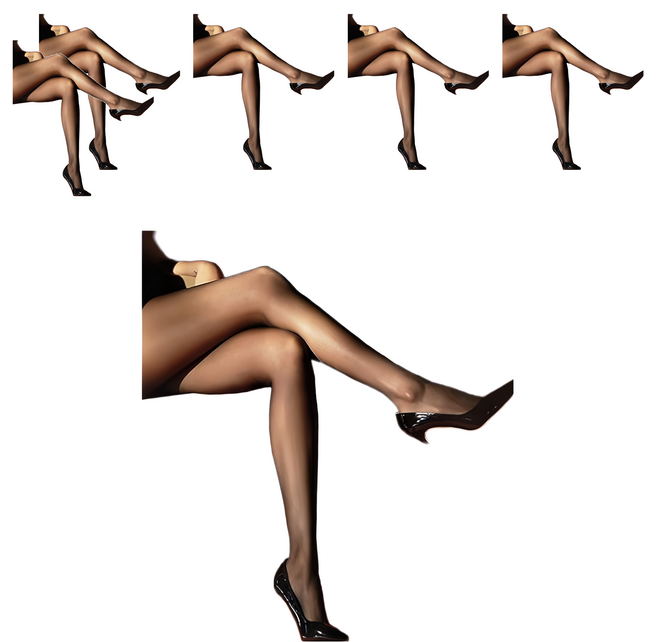 Amiss 機能感 加長型高個兒專用透膚絲襪 20D