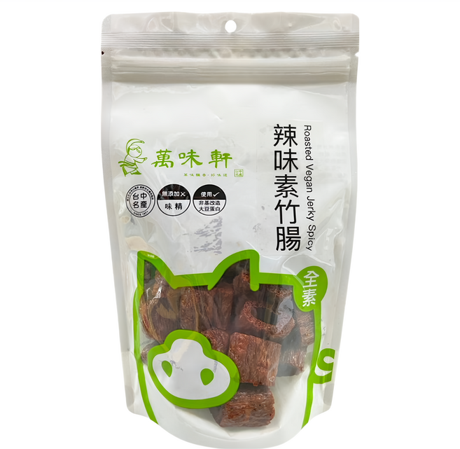 萬味軒 辣味素竹腸, 1包, 150g