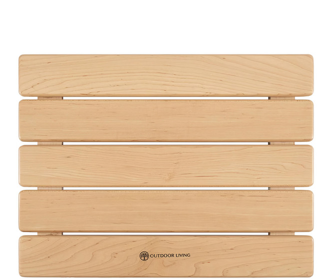 OUTDOOR LIVING 野趣國際 aykasa 專屬實木木條型桌板 415*315*32 mm, 楓木, 1個