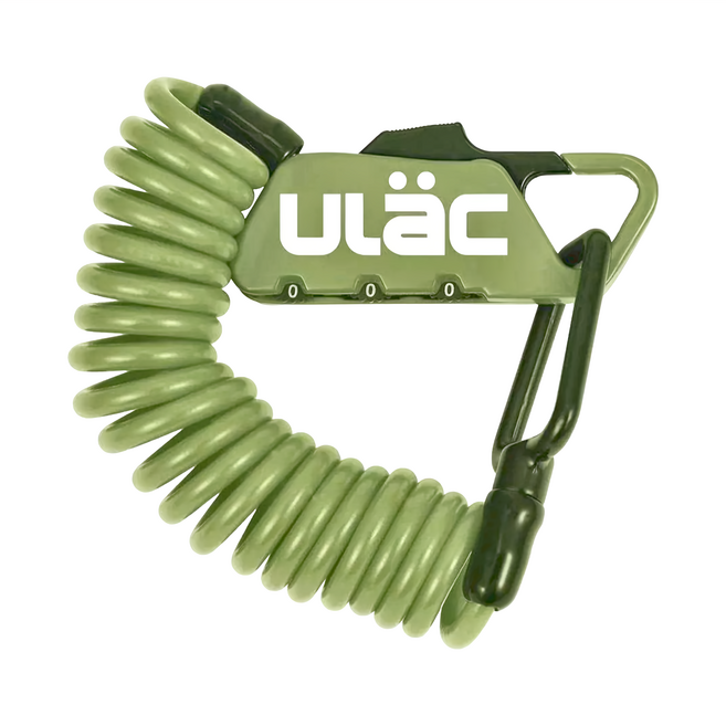 ULac PICCADILLY OG 密碼鎖 120cm, 軍綠色, 1個