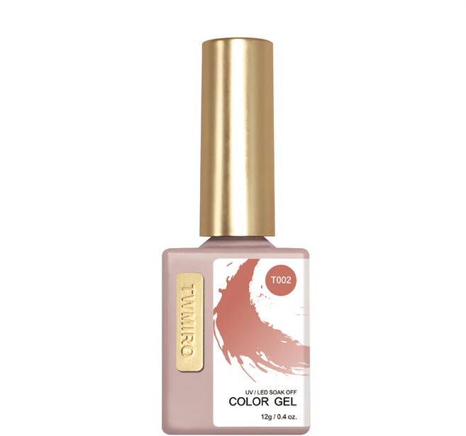 TwMiRo 米蘿 夢想家 皇后奶昔 彩色甲油膠 凝膠, T002, 12g, 1個