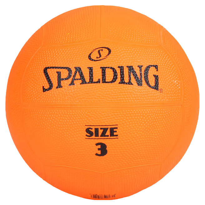 SPALDING 斯伯丁 Team 躲避球 橘黑色, SPBD3001, 1個