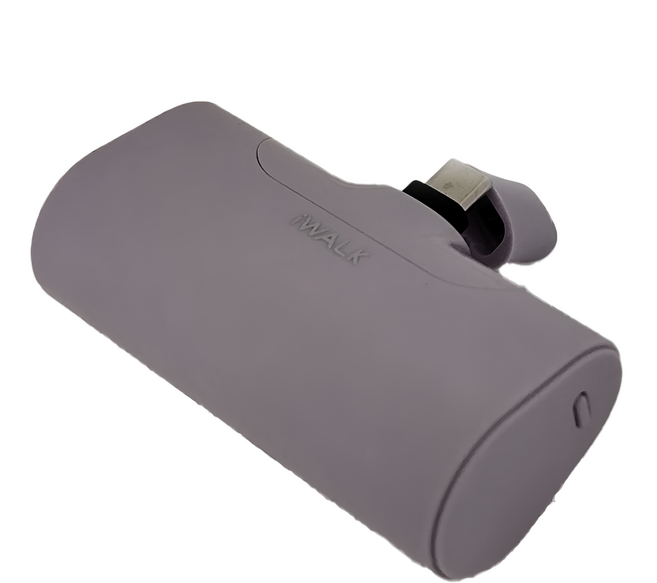 Iwalk Battery 4500mAh 20W 1孔輸出口袋充電寶4代 升級款, DBL4500NC, 紫色