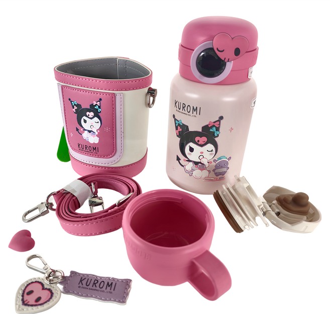 BEDDYBEAR 杯具熊 圈圈兒童保溫水壺 RT110-480, 圈圈酷洛米, 480ml, 1個