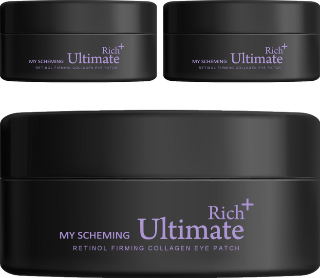 MY SCHEMING 我的心機 A醇全能緊緻膠原眼膜, 60片, 3罐