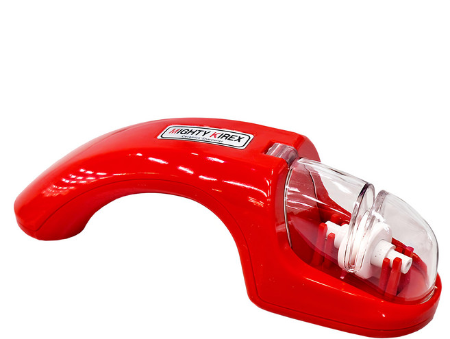 SHIMOMURA 下村 便利磨刀器 附磁鐵, 顏色隨機, 1組