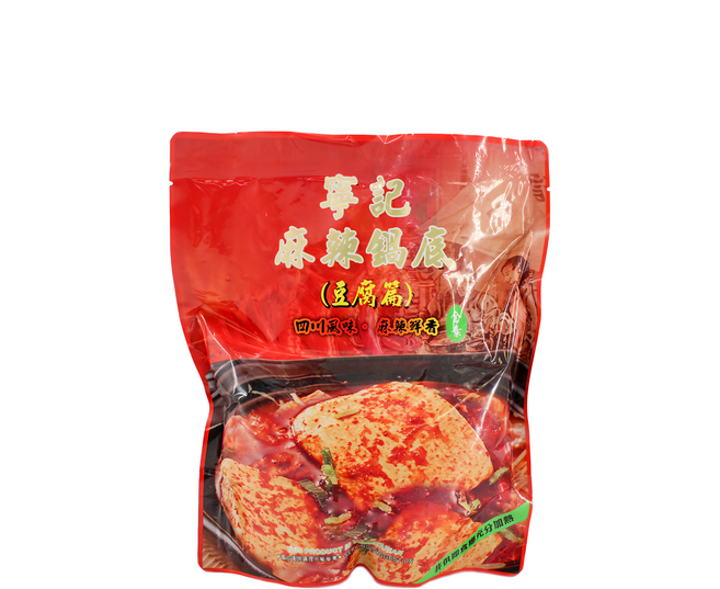 寧記 麻辣鍋底 豆腐篇, 1kg, 1包