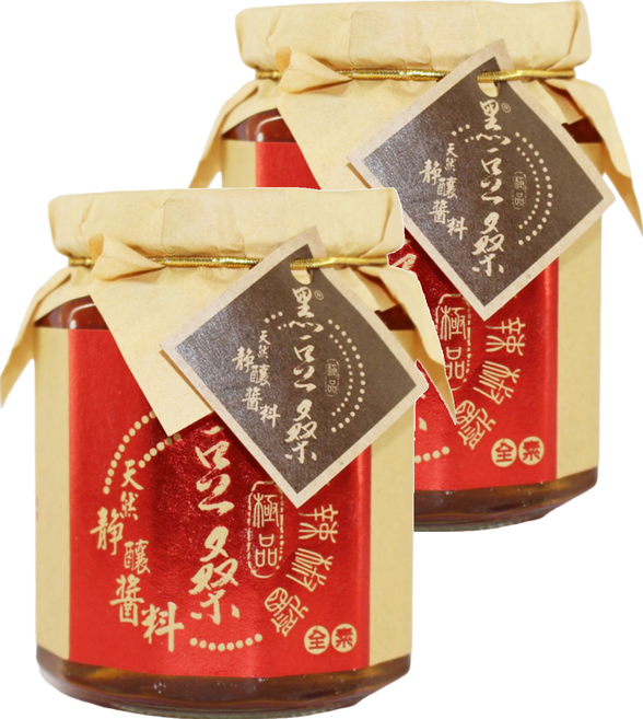 黑豆桑 醇釀極品珍辣椒醬, 300g, 2罐