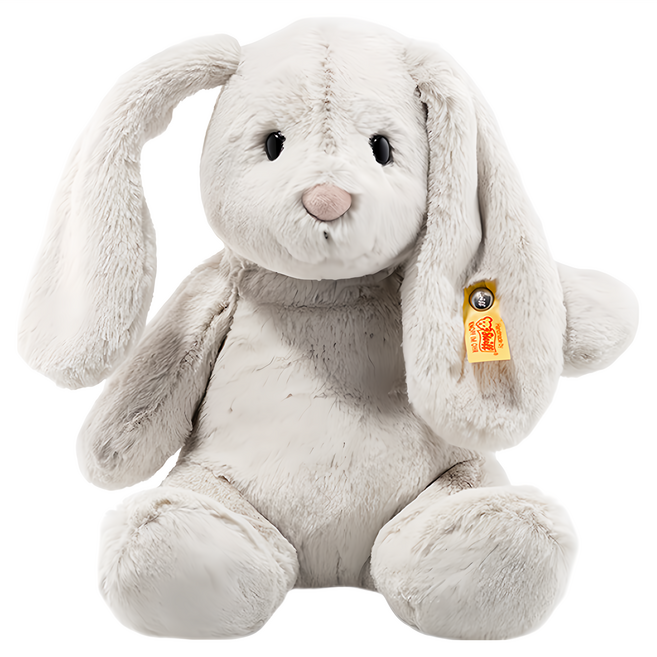 Steiff 德國金耳釦泰迪熊 黃標玩偶, 28cm, Hoppie rabbit, 1個